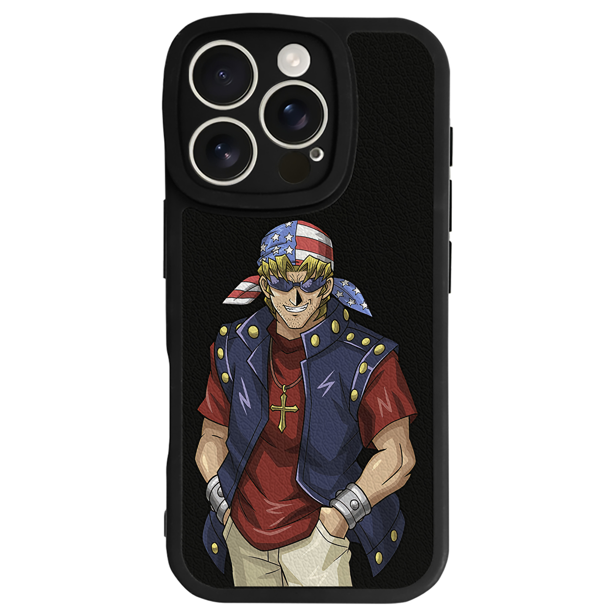 遊☆戯☆王 Yu-Gi-Oh! 【iPhone 16シリーズ対応】シリコンスマホケース（レザー調） 材質：シリコン